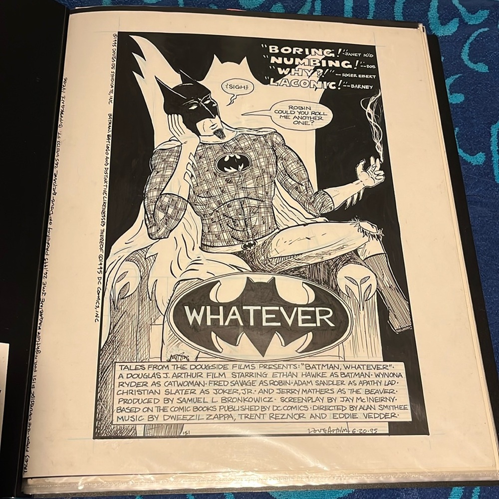 Original Comic Art - Tales From The Dougside #151 - 11” x 17”